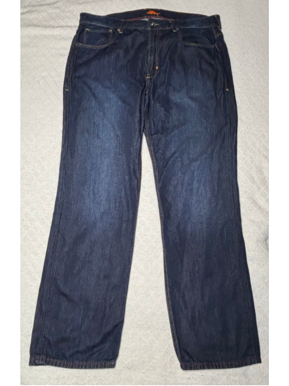 Tommy Bahama Cayman Island Relaxed Fit Jeans Dark Wash Size 38x32 Everyday Luxe
